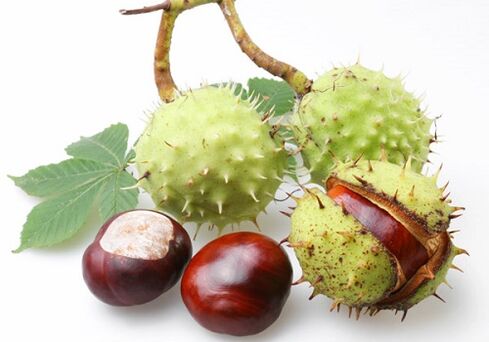 As froitas das castañas son ricas en moitas vitaminas e microelementos valiosos que teñen un efecto positivo sobre a próstata.