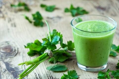O zume de perexil restaura a produción de orina causada pola prostatite